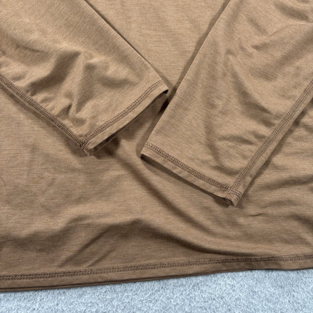 Vuori Ease Performance Half Zip 2.0 Shirt Large Stretch Long Sleeve Pullover - Picture 5 of 10